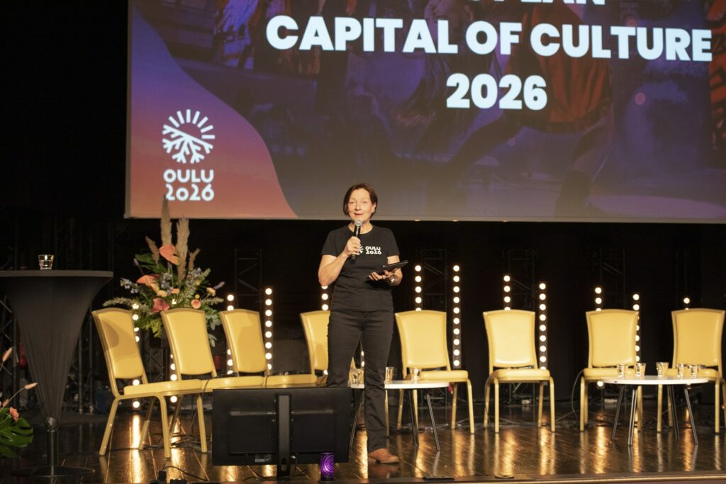 Euroopan kulttuuripääkaupunki Oulu2026:n toimitusjohtaja Piia Rantala-Korhonen.
